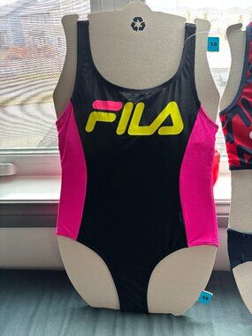 Girls Fila one piece Swimsuit - size 16 kids